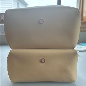 TWO BVLGARI Elegant Cream Women's TRAVEL bag